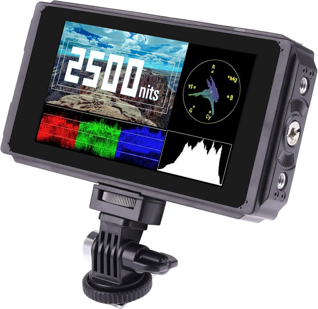 5 Inch IPS DSLR Camera Field Monitor 2000nit Touch Screen 4K HDMI H934278