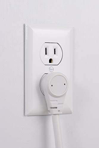 4 Outlets 2 USB Ports Surge Protector with 8ft Power Cord White U284