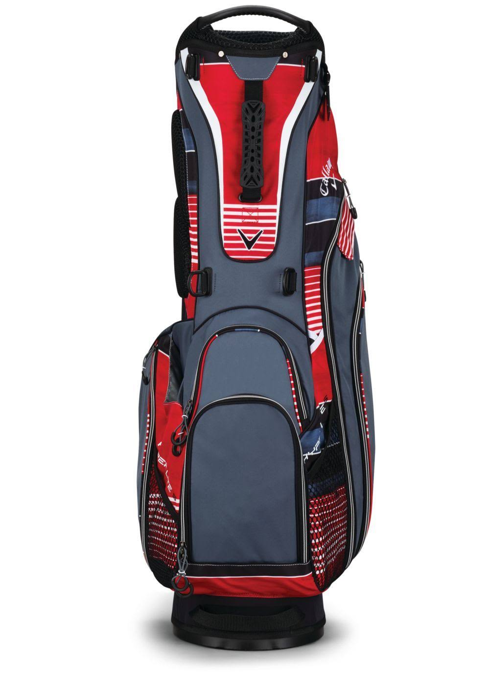 Titanium Red Black Stand Bag L403