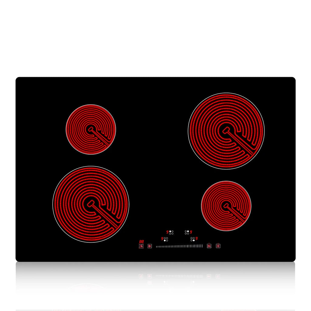 8600W Built-in Electric Ceramic Cooktop 5 Burners P974