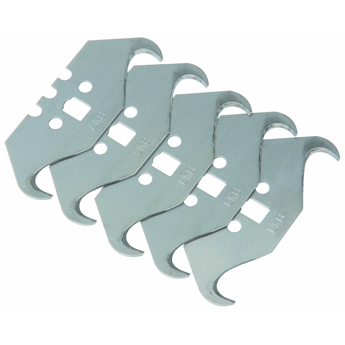 Utility Knife Hook Blades, 5 Pack V9623
