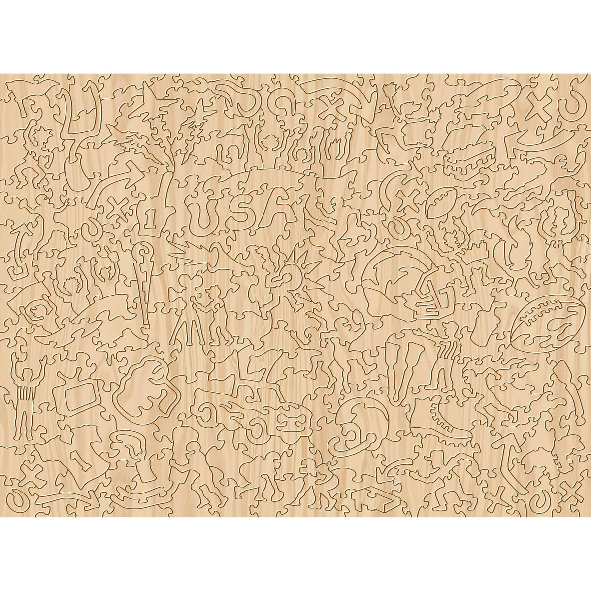 333pc Wooden Puzzle R171893