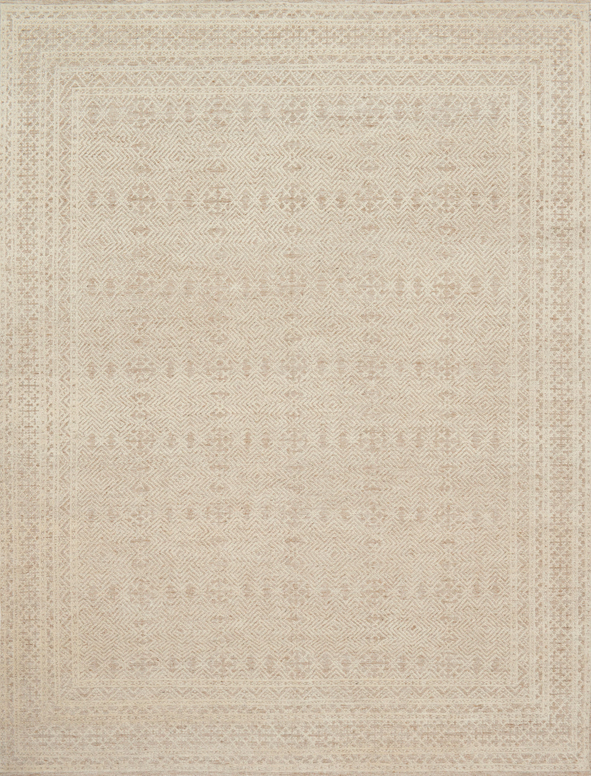 Oatmeal Ivory Rug Z2817
