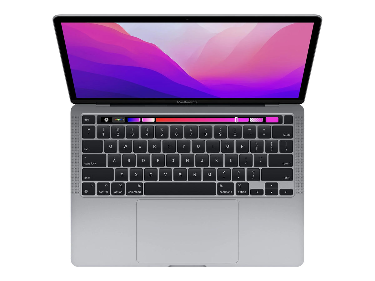 Refurbished 13-inch MacBook Pro with M2 chip, 8GB RAM, 512GB SSD, Space Gray N798