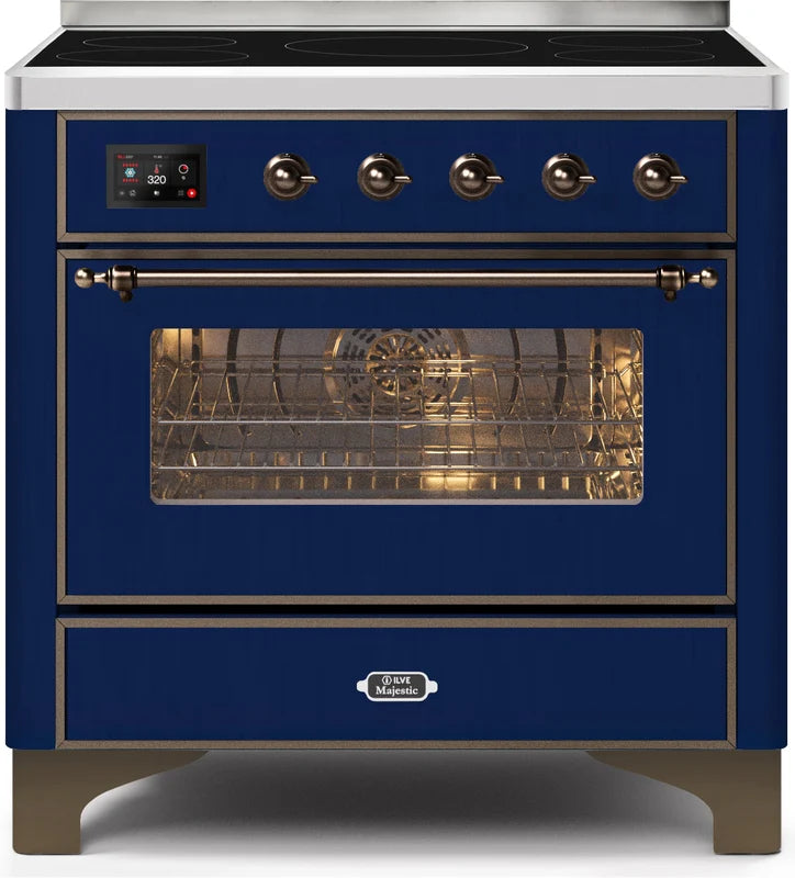 Blue Induction Range with Electric Oven M3353