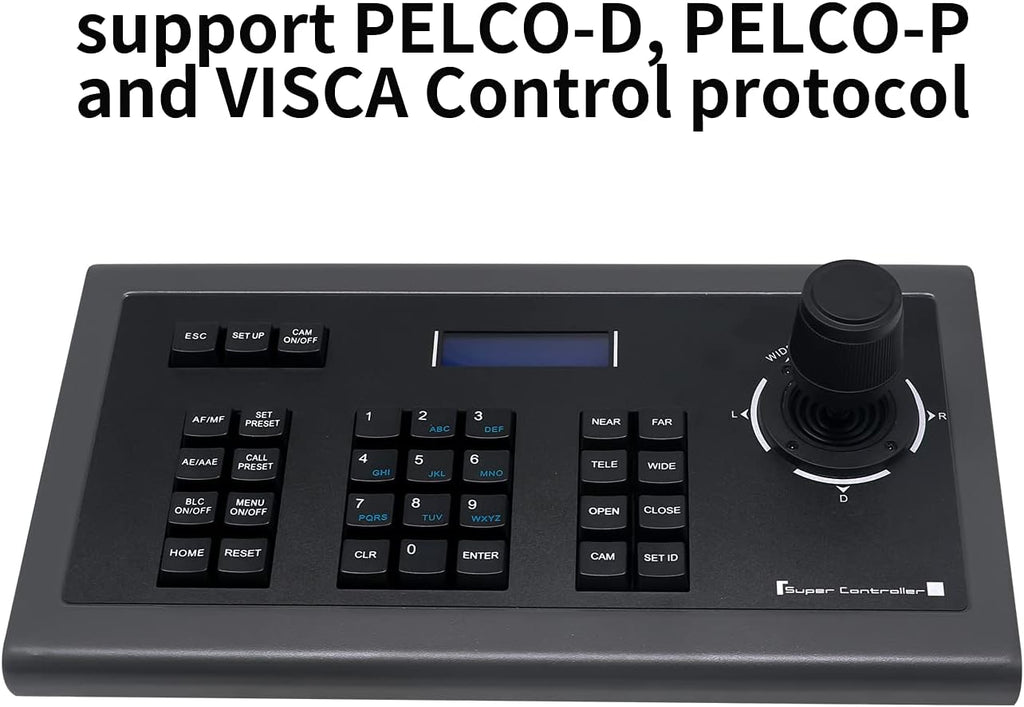 PTZ Joystick Keyboard Controller with LCD Display B273392
