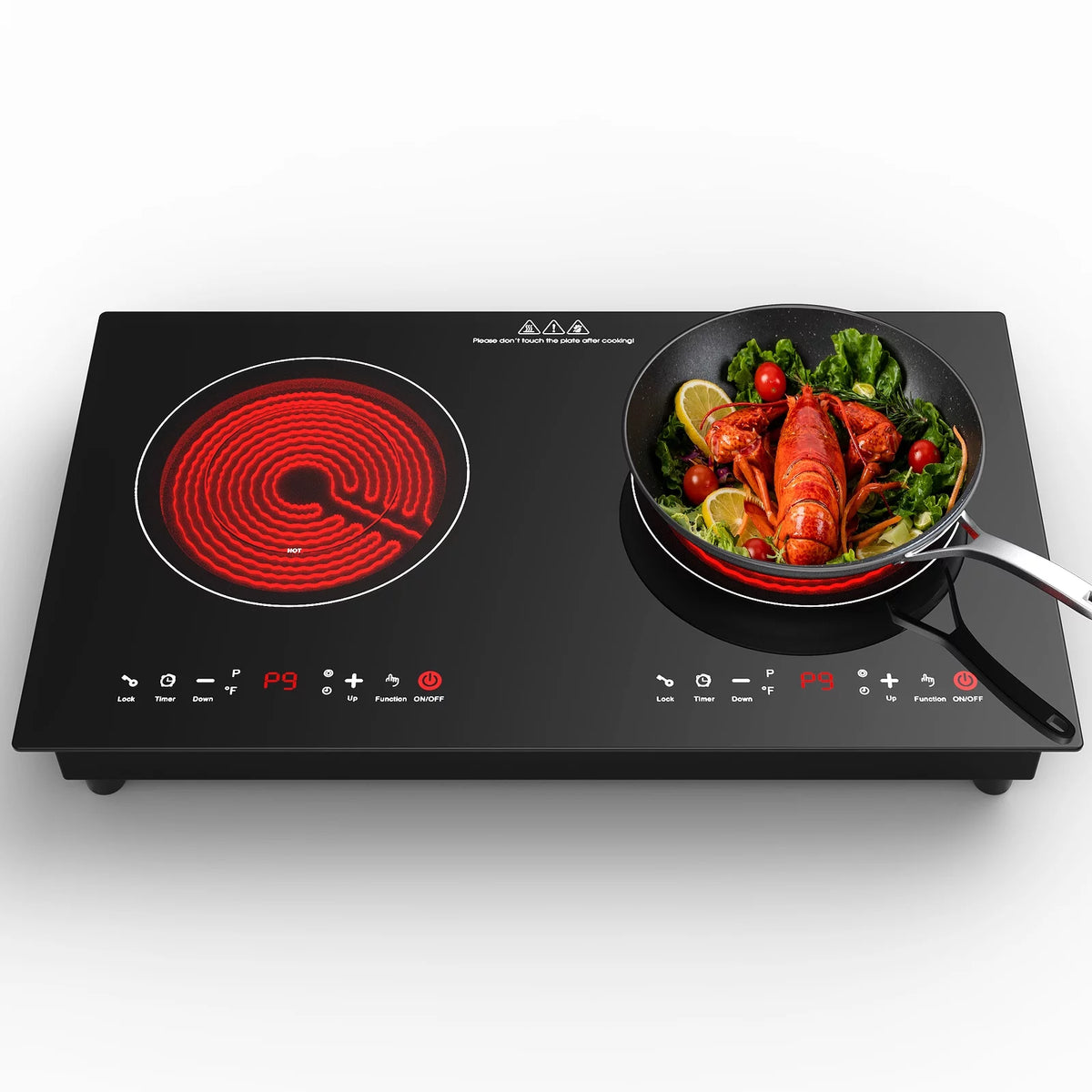 24 Inch 2400W Electric Ceramic Cooktop A7698