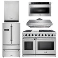 48 Gas Range, Range Hood, Dishwasher, Refrigerator, Microwave R87419