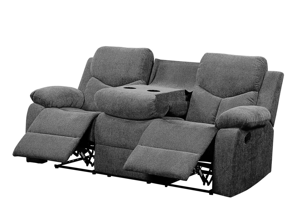 Gray Chenille Sofa K173