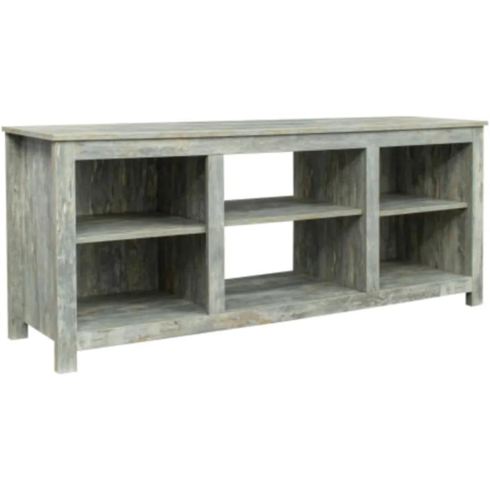 TV Station Furniture with 4 Storage Compartments and 1 Storage Cabinet E7299