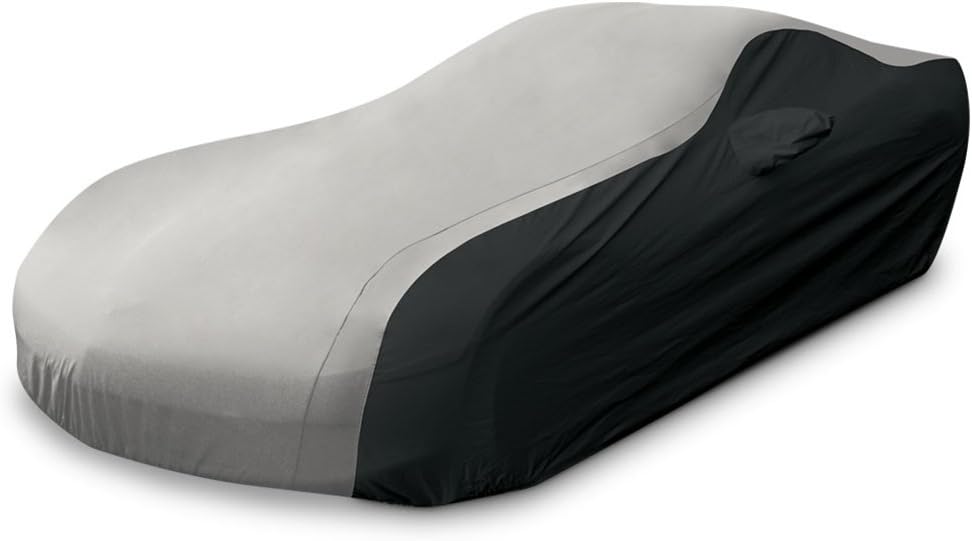 Car Cover Indoor/Outdoor Gray/Black V727121