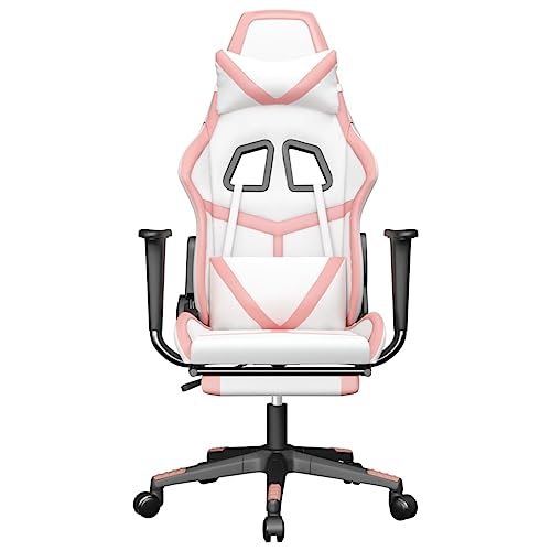 Black and Camouflage Faux Leather Gaming Chair with Footrest Q620