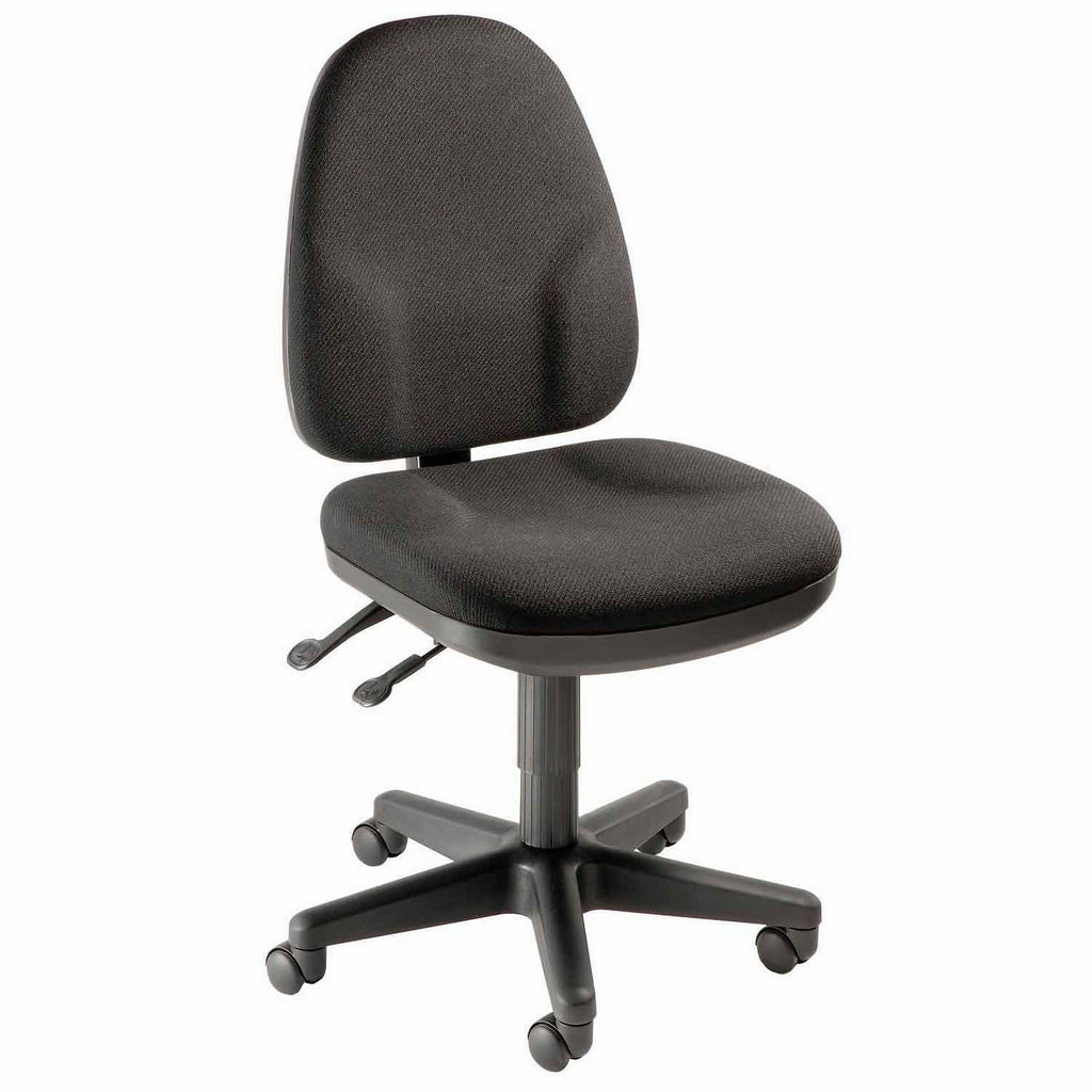 Black Fabric Operator Chair N33989
