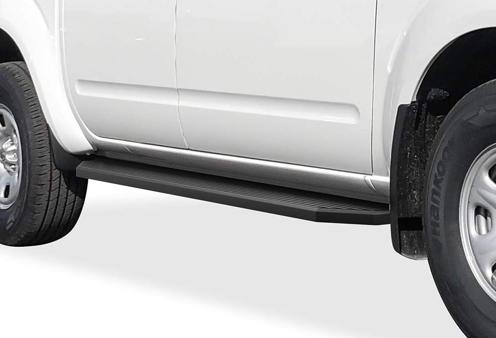 6-inch Black Aluminum Running Boards Side Steps L7113