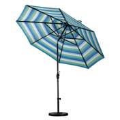 9 ft. Aluminum Market Umbrella Push Tilt U651526