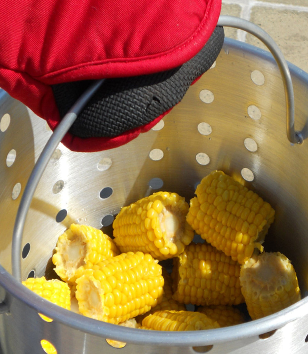 Portable Propane Outdoor Deep Frying Package with 2 Aluminum Pots I67365