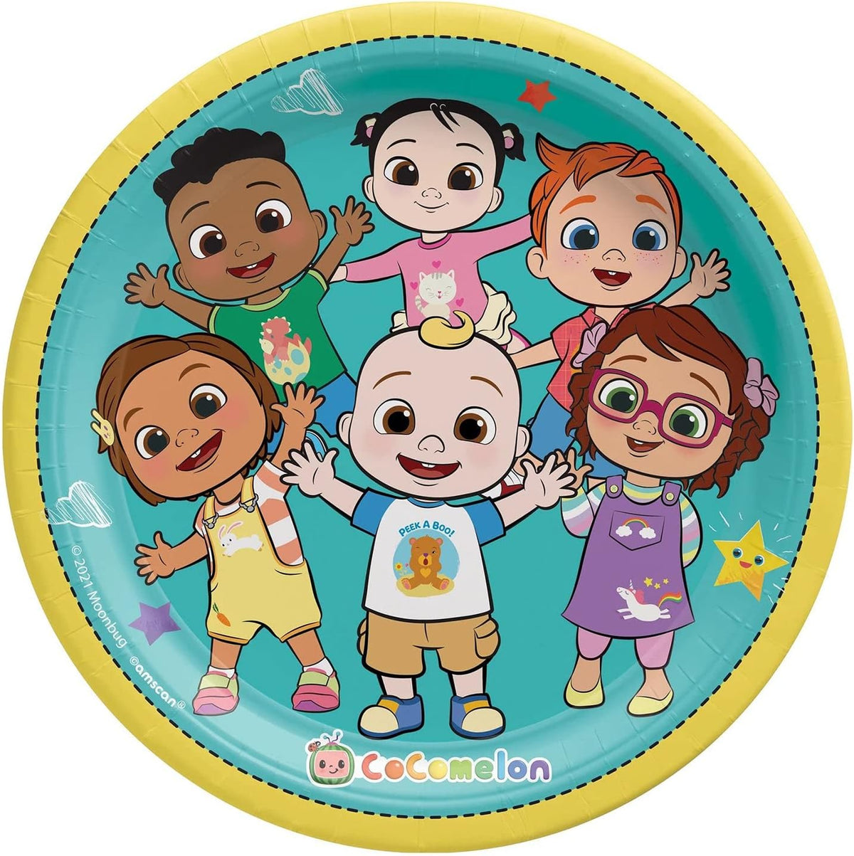 9" Party Plates, Pack Of 8 V63688