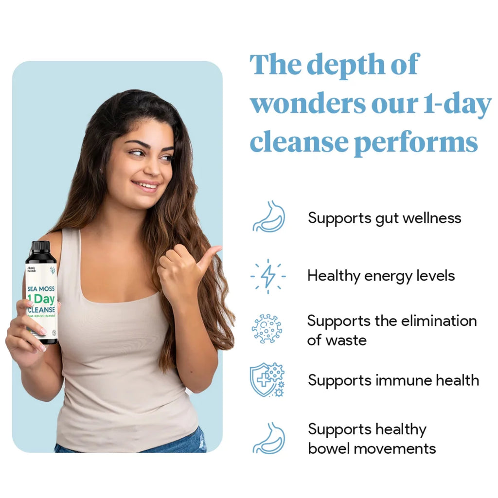 Sea Moss 1 Day Cleanse Lemon Flavor Z538