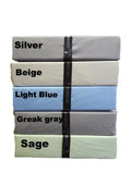 120 GSM 4-Piece Microfiber Sheet Set Deep Pocket Queen Beige P11471