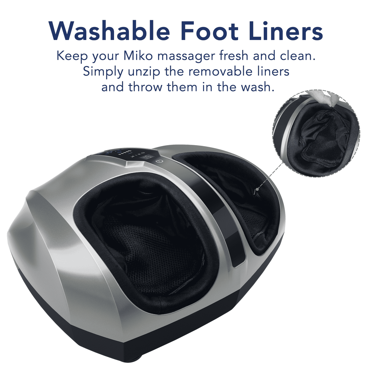 Shiatsu Foot Massager with Heat and Pressure Settings Y72567