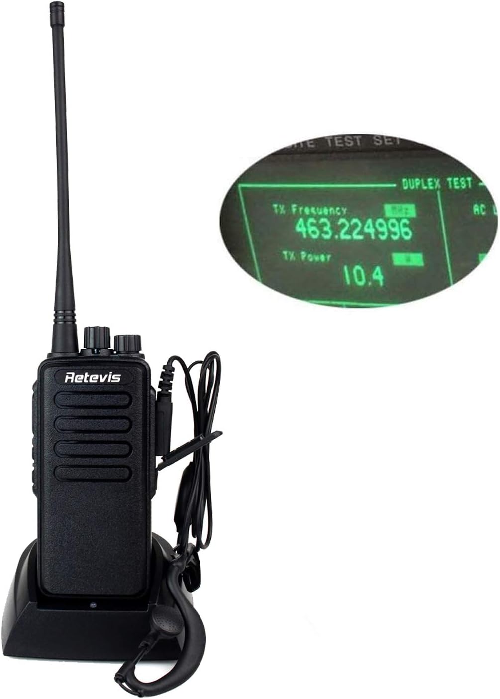 4 Pack Long Range Heavy Duty 2 Way Radio with 3000mAh Rechargeable P284329