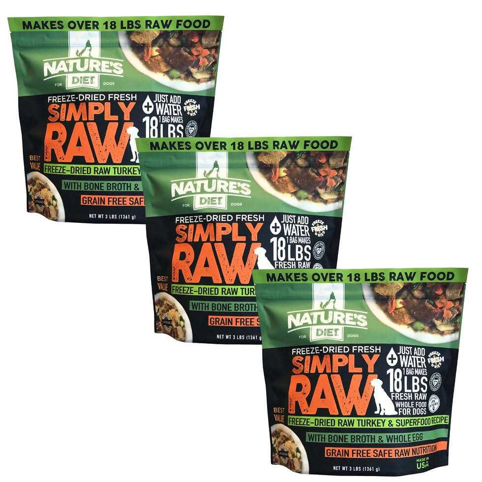 Freeze-Dried Raw Whole Food Meal Makes 18 Lbs Fresh Raw Food Q896