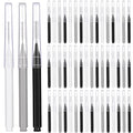 Black 50 Pieces Interdental Brush Toothpick H819994