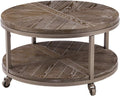 Round Industrial Coffee Table F215586
