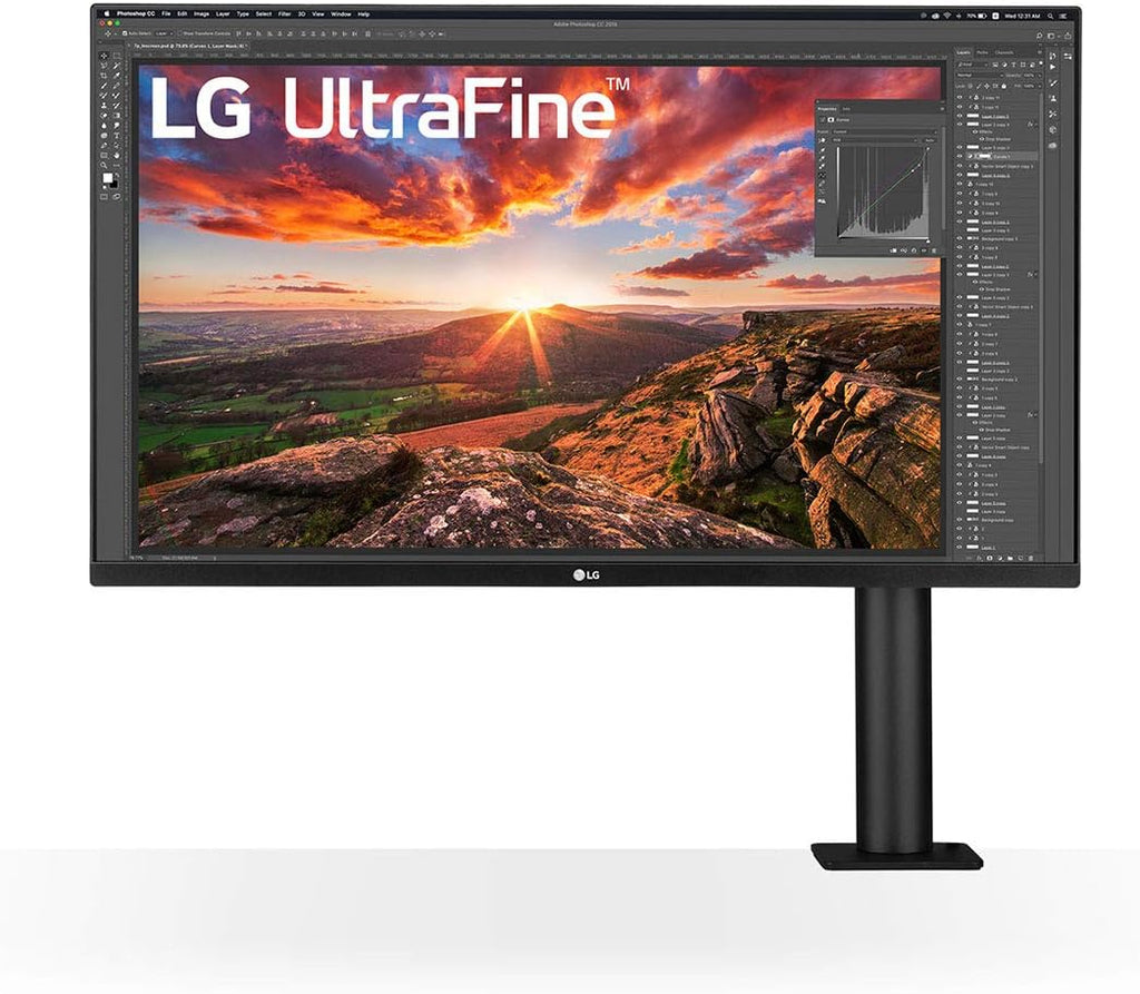 27 inch Ergo IPS UHD 4K Ultrafine Monitor, Black V33760