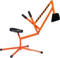 Ride On Excavator Sand Crane with 360° Rotation Seat, Steel Outdoor Play Toy (Yellow) Q178425