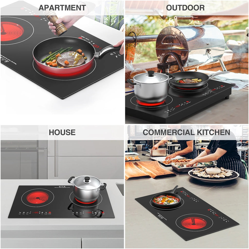 24 Inch 2400W Electric Ceramic Cooktop A7698