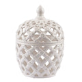 Snow White Lidded Jar Z250053