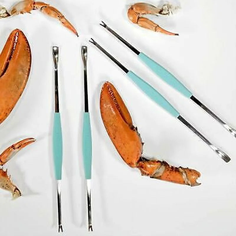 Crab & Lobster Tool Set, 2 Crab Crackers & 4 Seafood Forks B88070