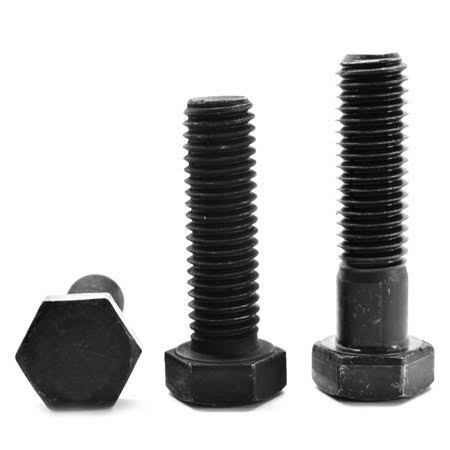 3/8 inch-24 x 7 1/2 inch Fine Thread Grade 5 Hex Cap Screw Medium Carbon Steel Black Oxide Pk 150 O664586