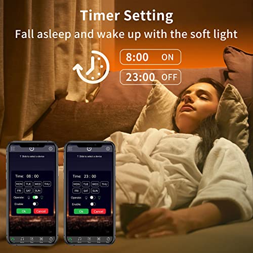 100ft RGB Music Sync Color Changing Led Strip Lights C141467
