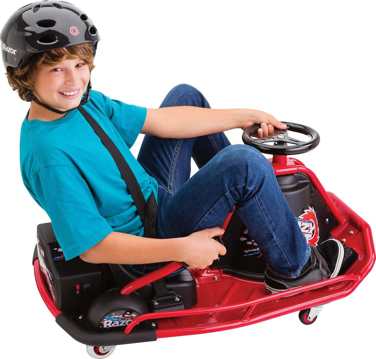24V Electric Drifting Go Kart with Drift Bar S8017
