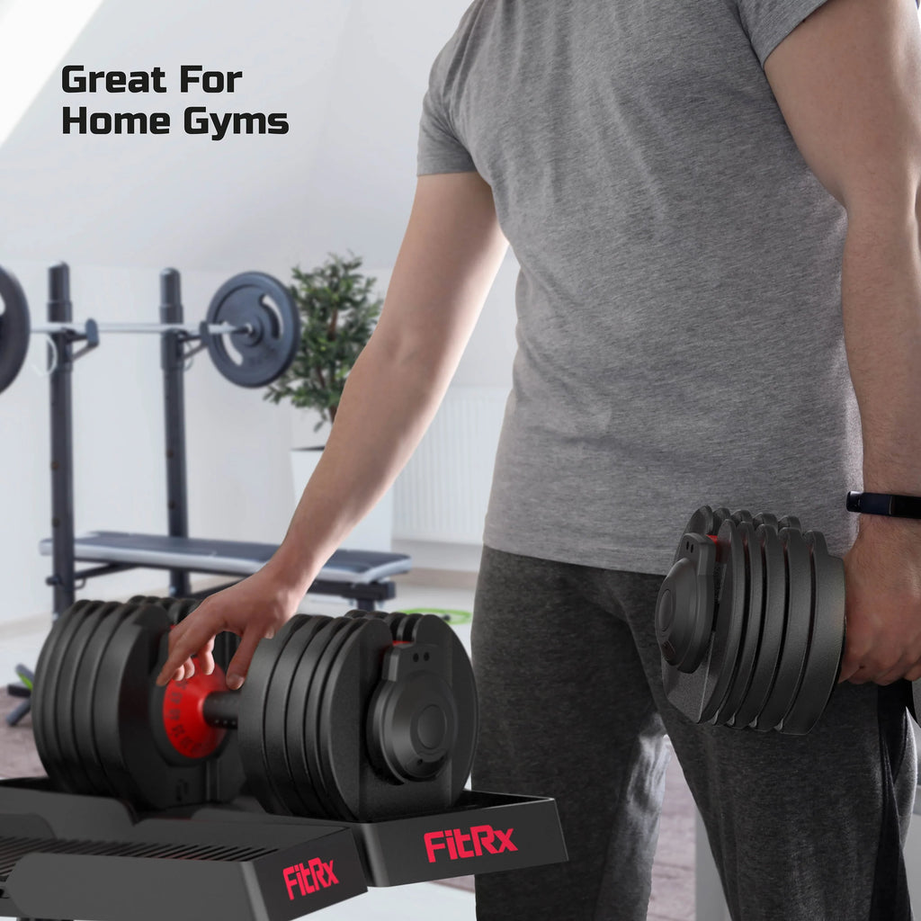 Adjustable Dumbbell 5-52.5 lbs Black P11746