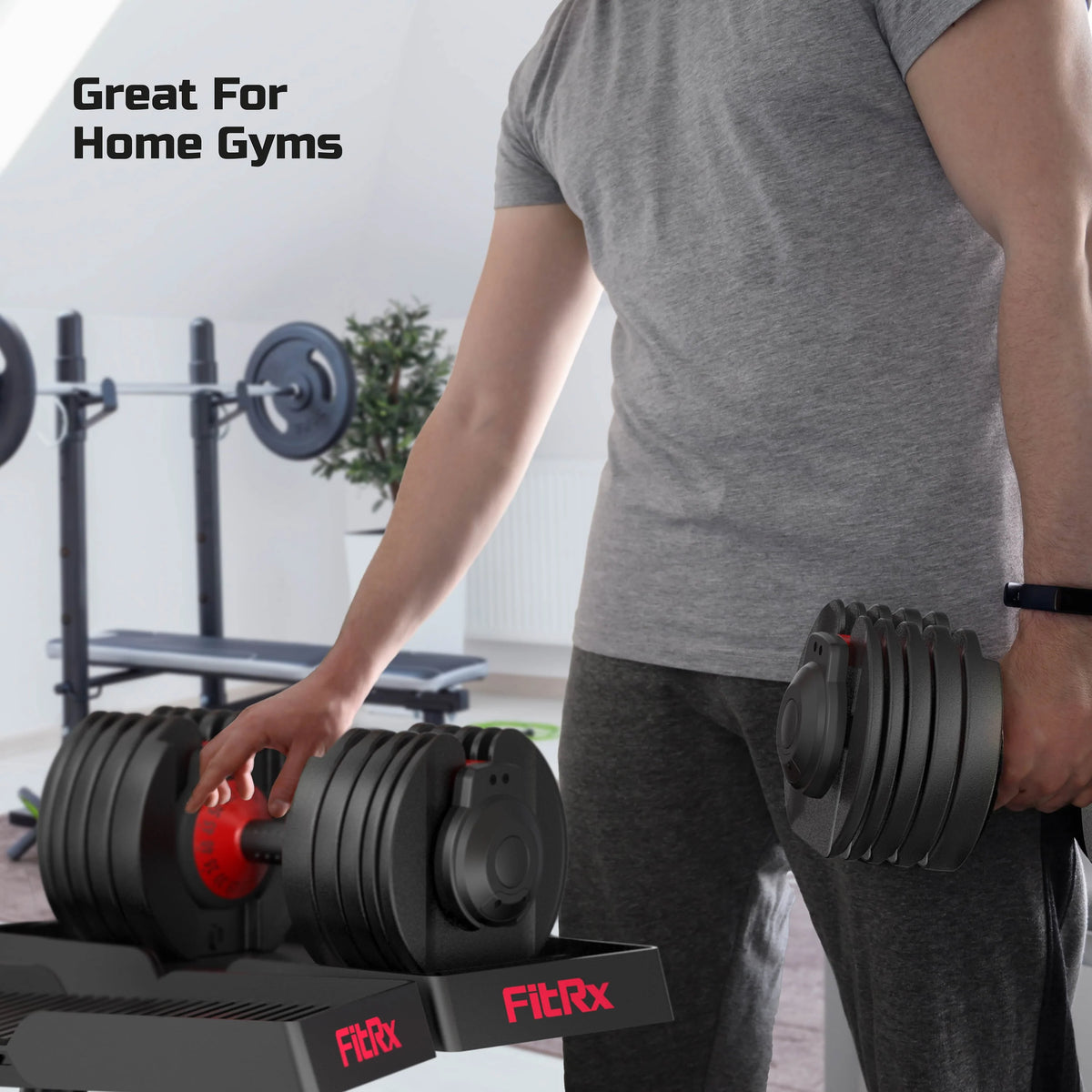 Adjustable Dumbbell 5-52.5 lbs Black P11746