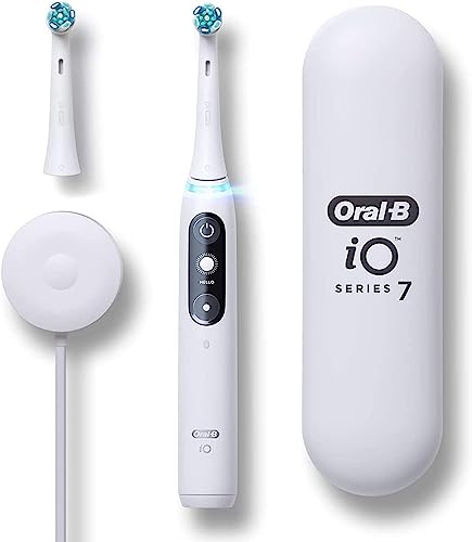 Black Rechargeable Electric Toothbrush with 5 Cleaning Settings, 2 Replacement Heads, Travel Case G96443