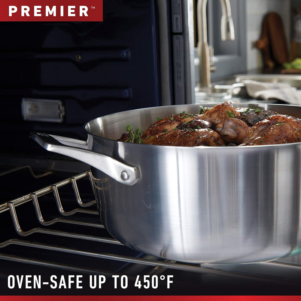 Stainless Steel 8-Piece Cookware Set S60422