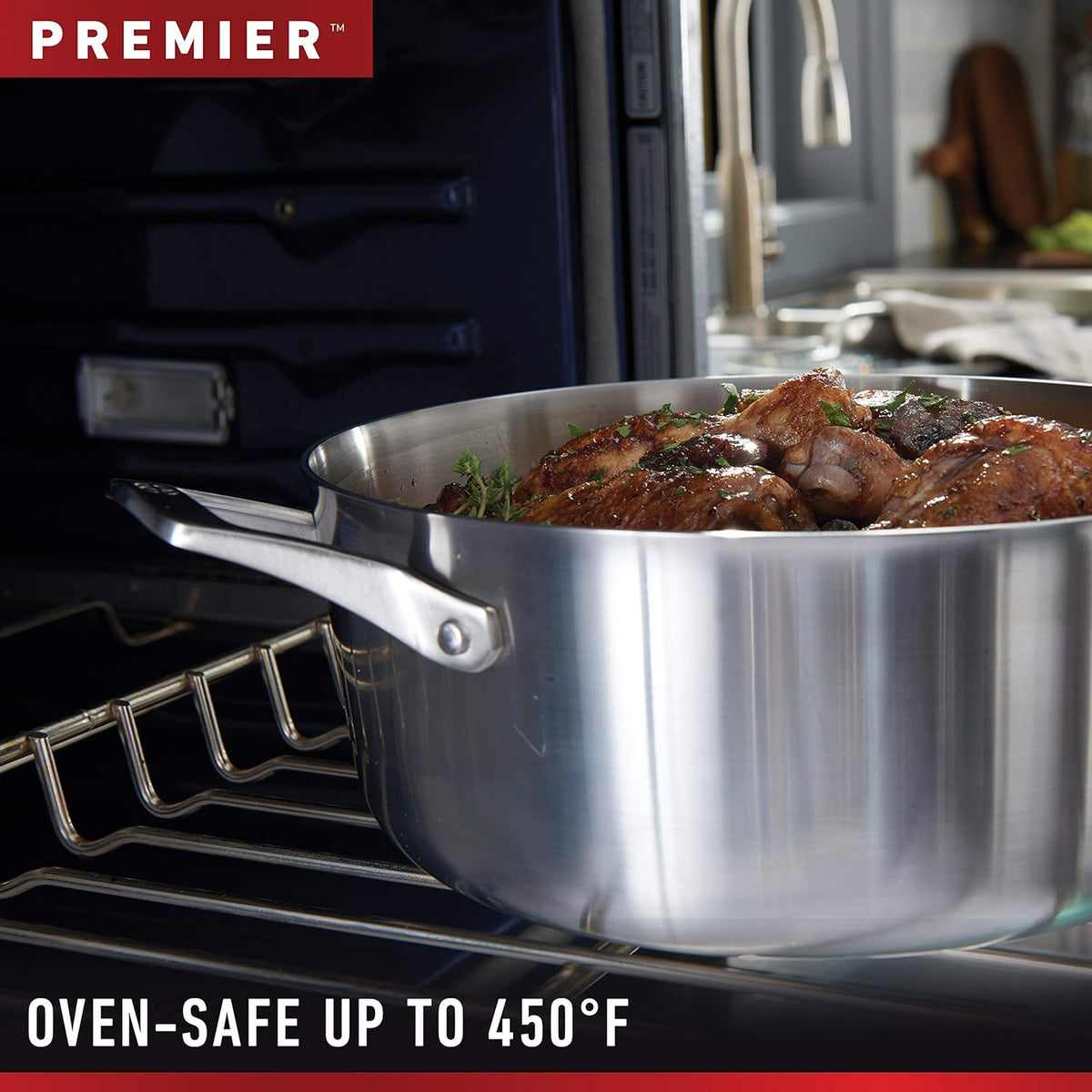 Stainless Steel 8-Piece Cookware Set S60422
