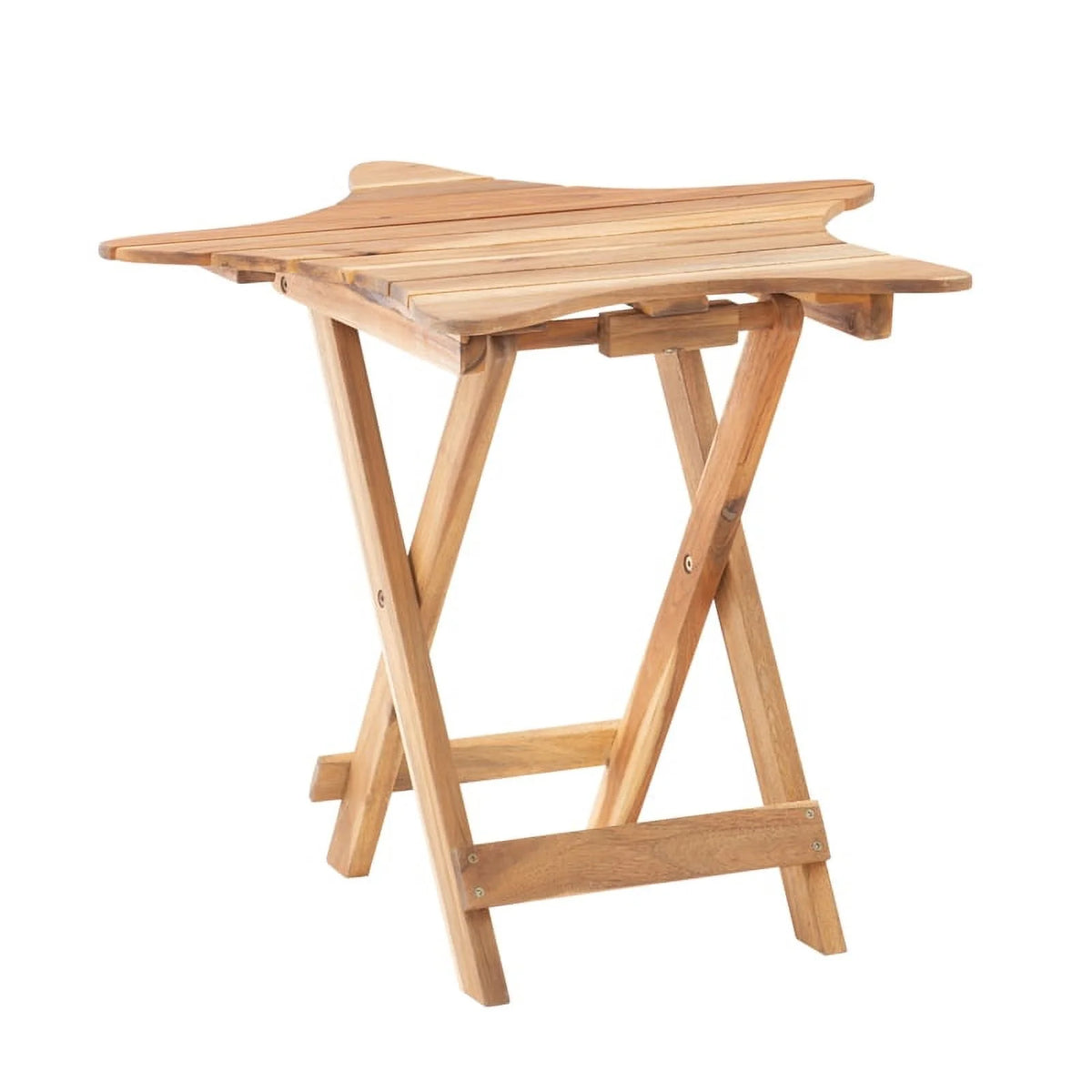 Wood Outdoor Folding Table Set of 2 C3604
