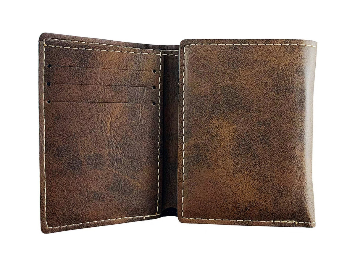 Rustic Leather Wallet M4490