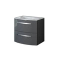 22x22 Glossy Slate Bathroom Vanity Q9055