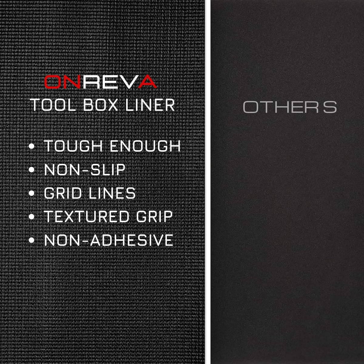 Tool Box Liner 24 Inch x 24 Ft 4mm Heavy Duty Nonslip Rubber Mat N38444