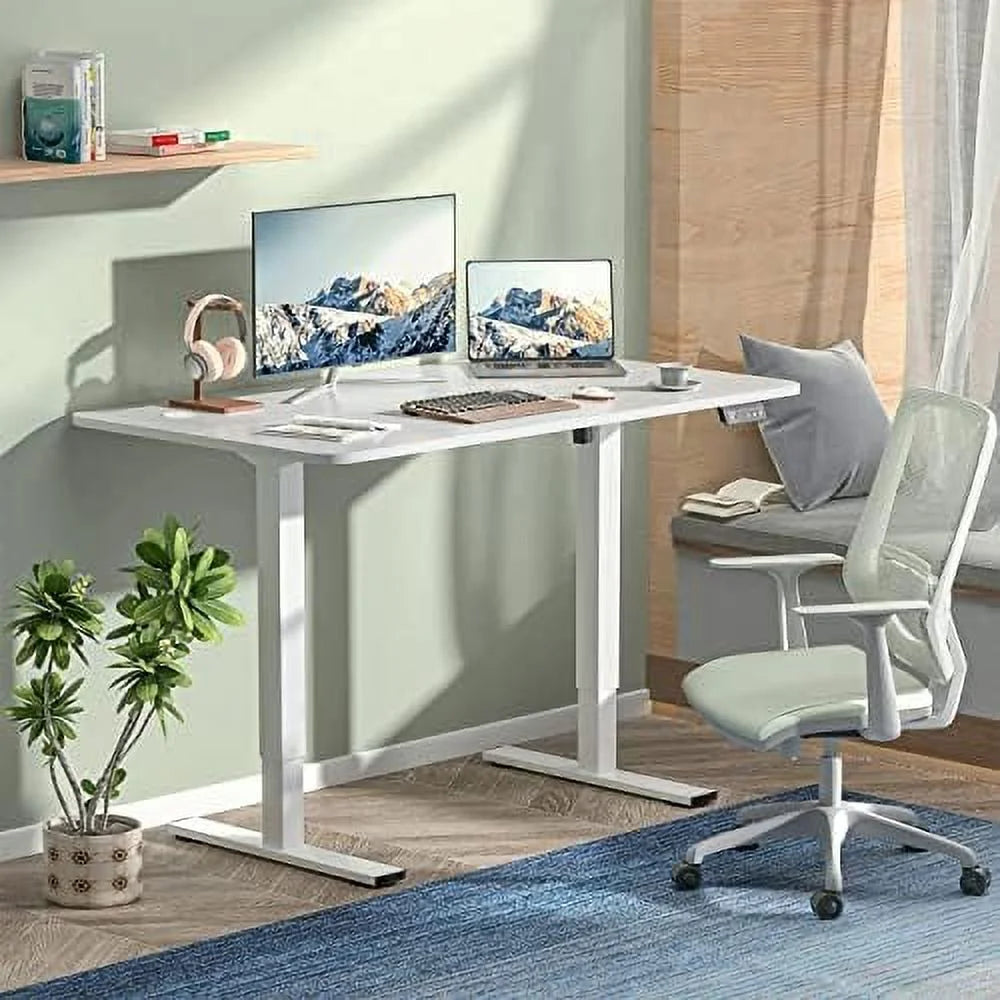 Electric Adjustable Standing Desk 55 x 24 with Memory Preset V1070