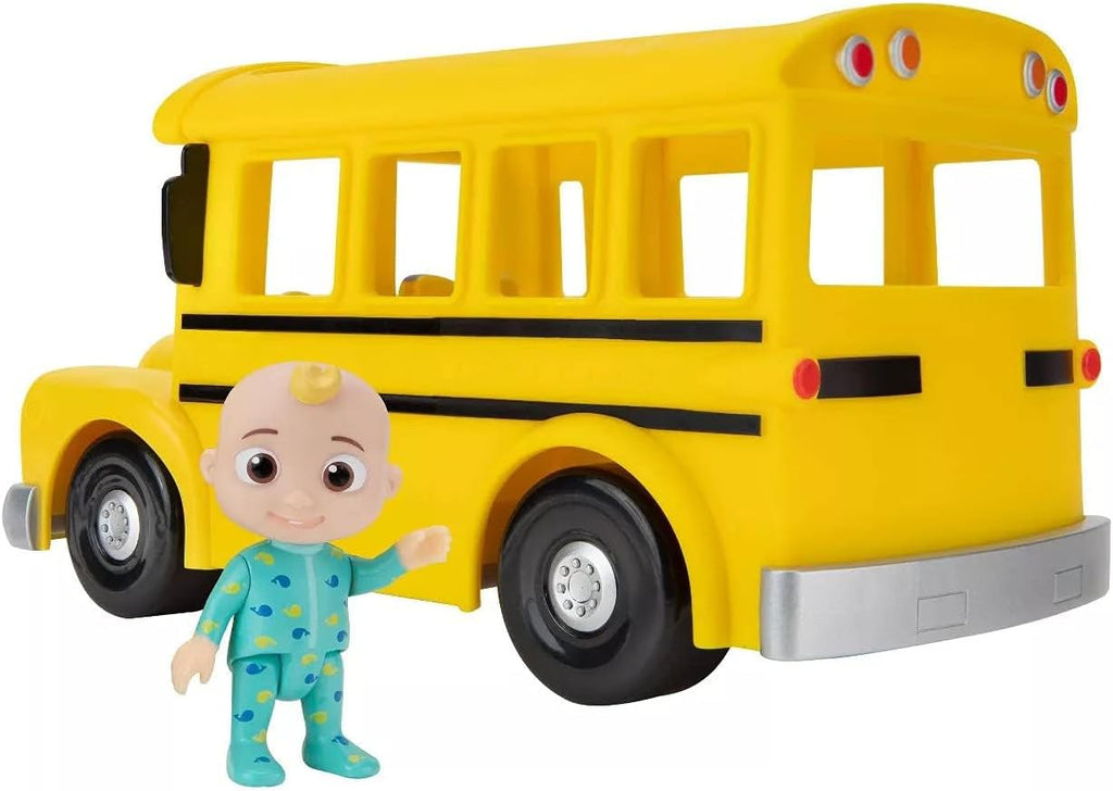 Musical Yellow School Bus with Removable JJ Figure L13603