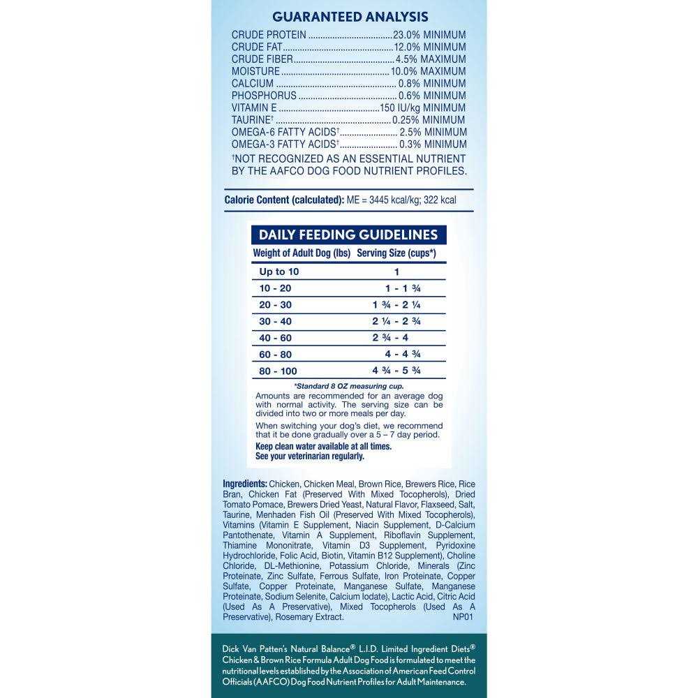 Limited Ingredient Dog Food O160