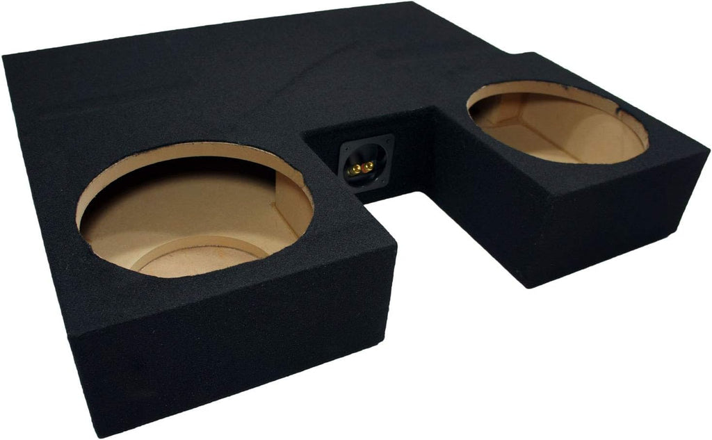 Toyota Tundra 07-12 Double Cab Truck Dual 10 Subwoofer Sub Box Enclosure 600 Watts Peak F668