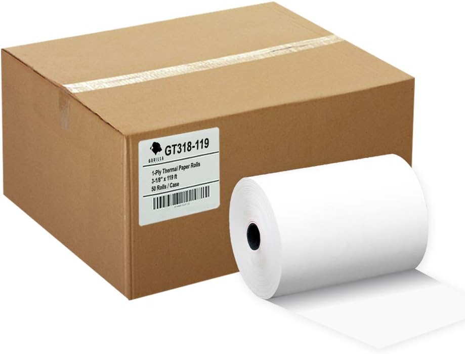 Thermal Paper Receipt Rolls 3 1/8 x 230 ft BPA Free 32 Rolls Y20053